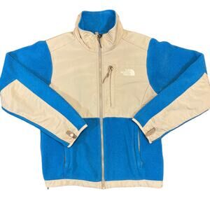 Women's The North Face Polartec Fleece Jacket Blue Gray Size Small